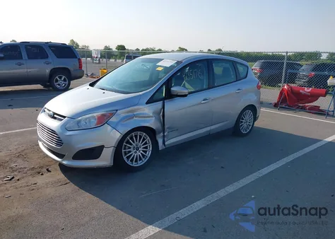 2014 Ford C-Max Hybrid Se from USA, damaged, VIN 1FADP5AU9EL509317